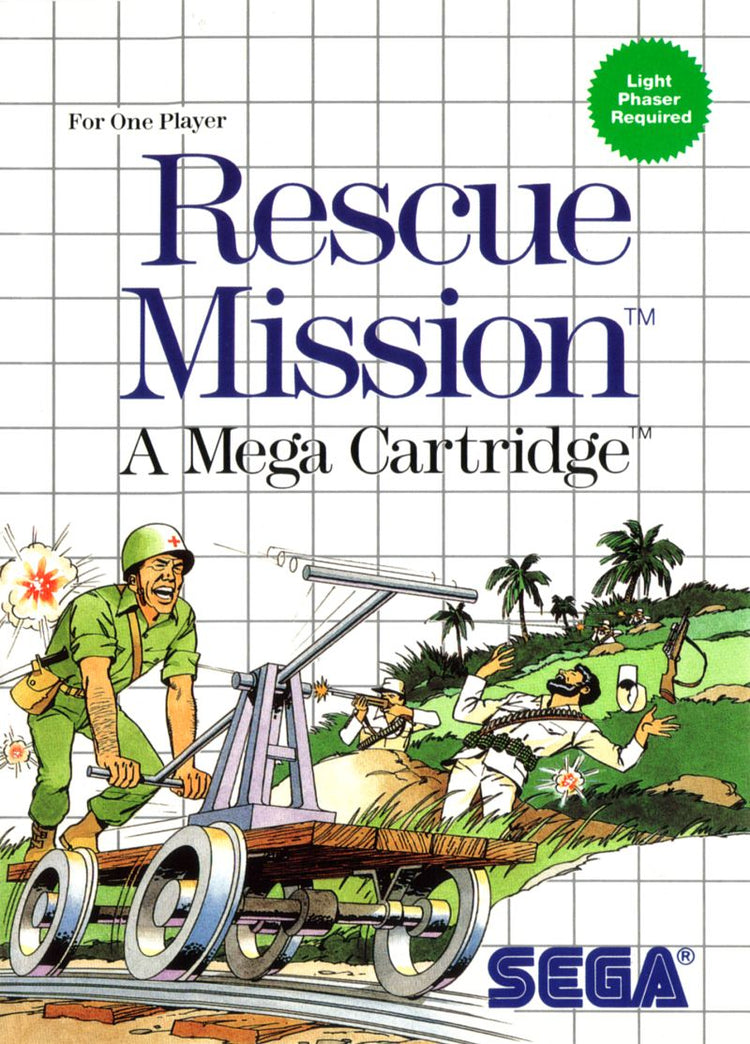 Rescue Mission - Sega Master System Game