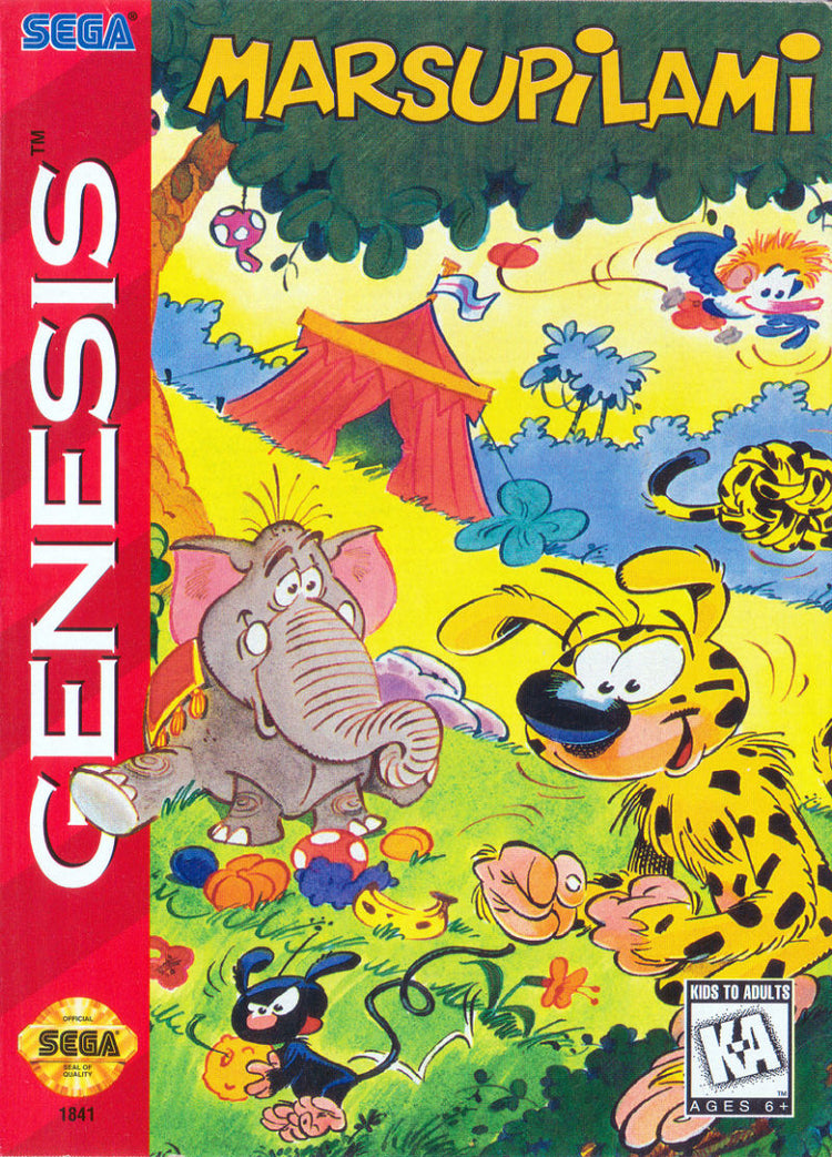Marsupilami - Sega Genesis Game