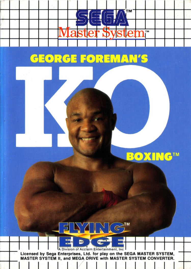 George Foreman's KO Boxing - Sega Genesis Game