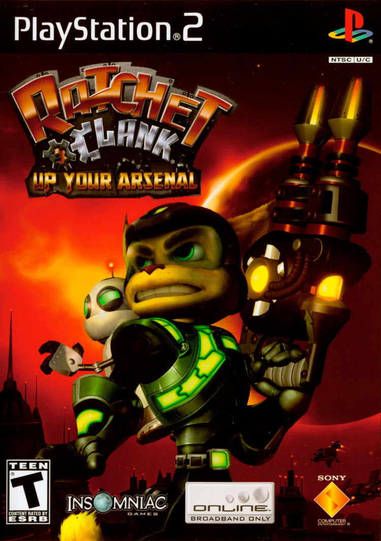 Ratchet & Clank Up Your Arsenal - PS2 Game
