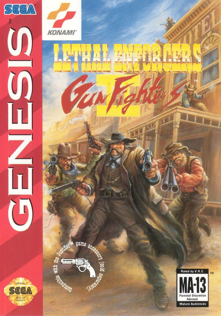 Lethal Enforcers II - Sega Genesis Game