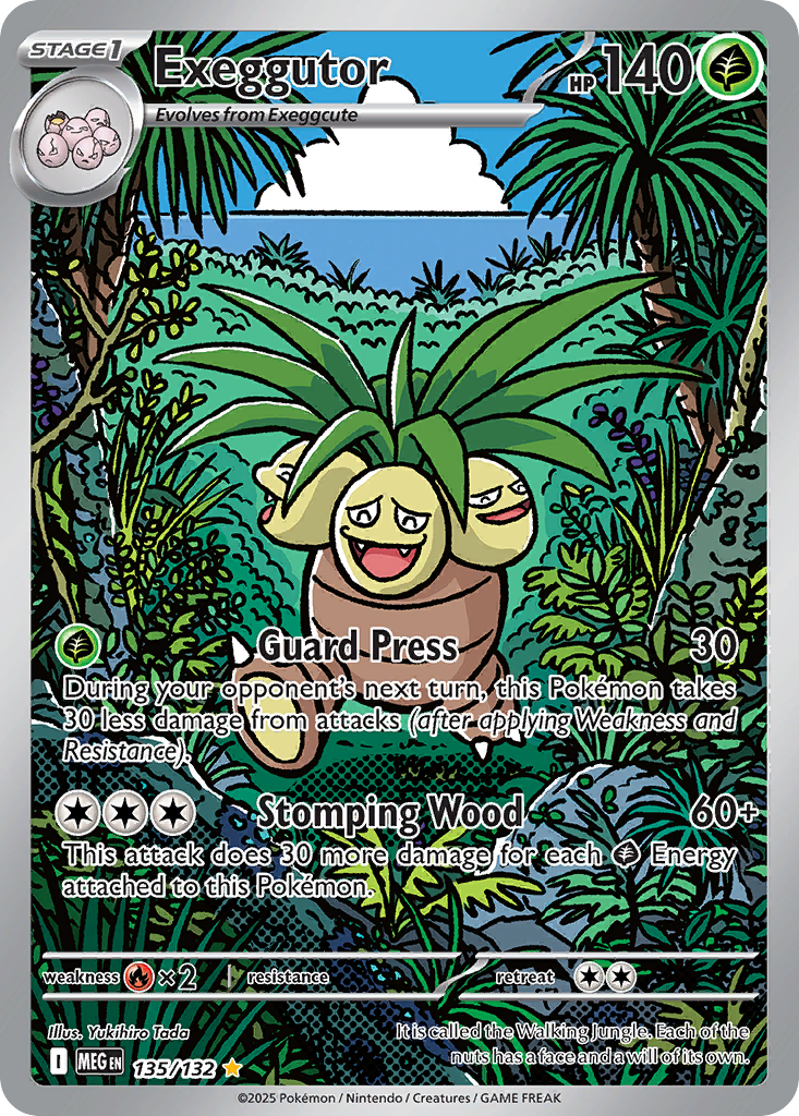 Exeggutor (135/132) - Mega Evolution