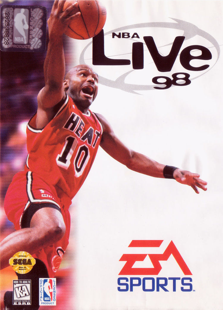 NBA Live 98 - Sega Genesis Game