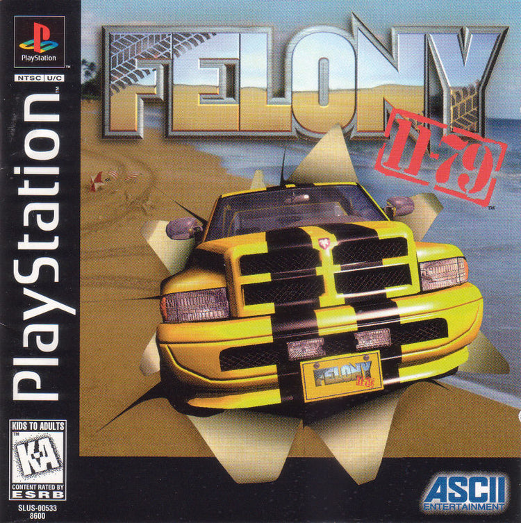 Felony 11-79 - PS1 Game