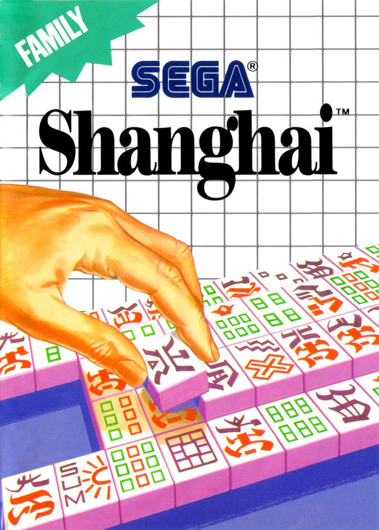 Shanghai - Sega Master System Game