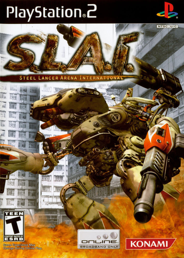 SLAI Steel Lancer Arena International - PS2 Game