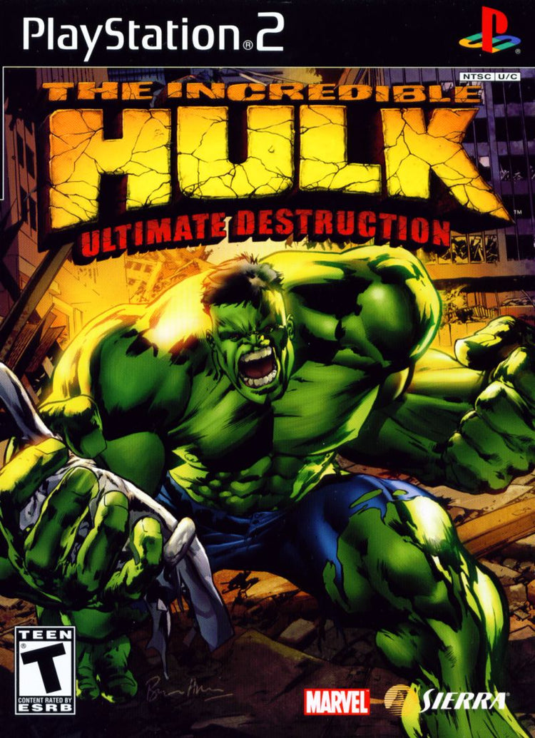 The Incredible Hulk Ultimate Destruction - PS2 Game