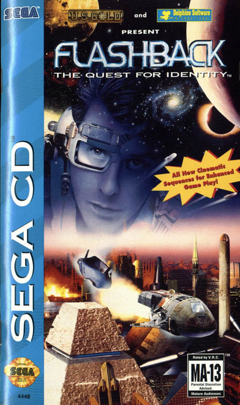 Flashback The Quest for Identity - Sega CD Game
