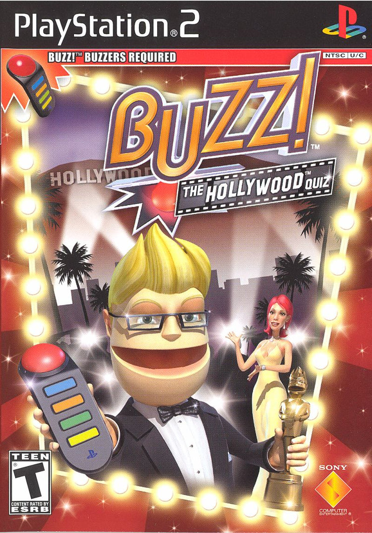 Buzz!: The Hollywood Quiz - PS2 Game