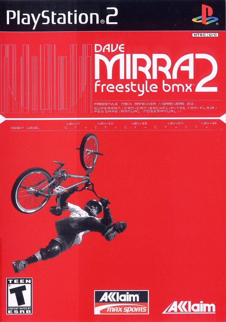 Dave Mirra Freestyle BMX 2 - PS2 Game