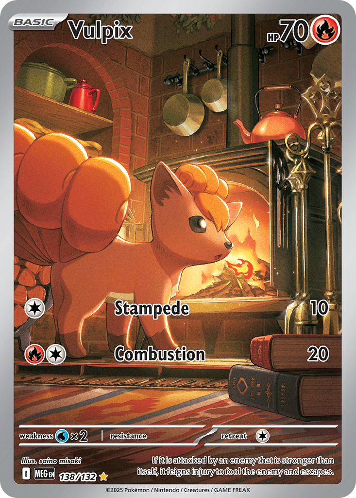 Vulpix (138/132) - Mega Evolution