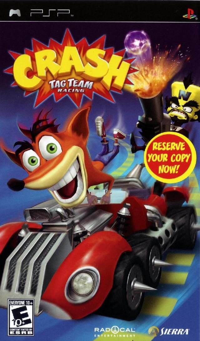 Crash Tag Team Racing - PSP Game