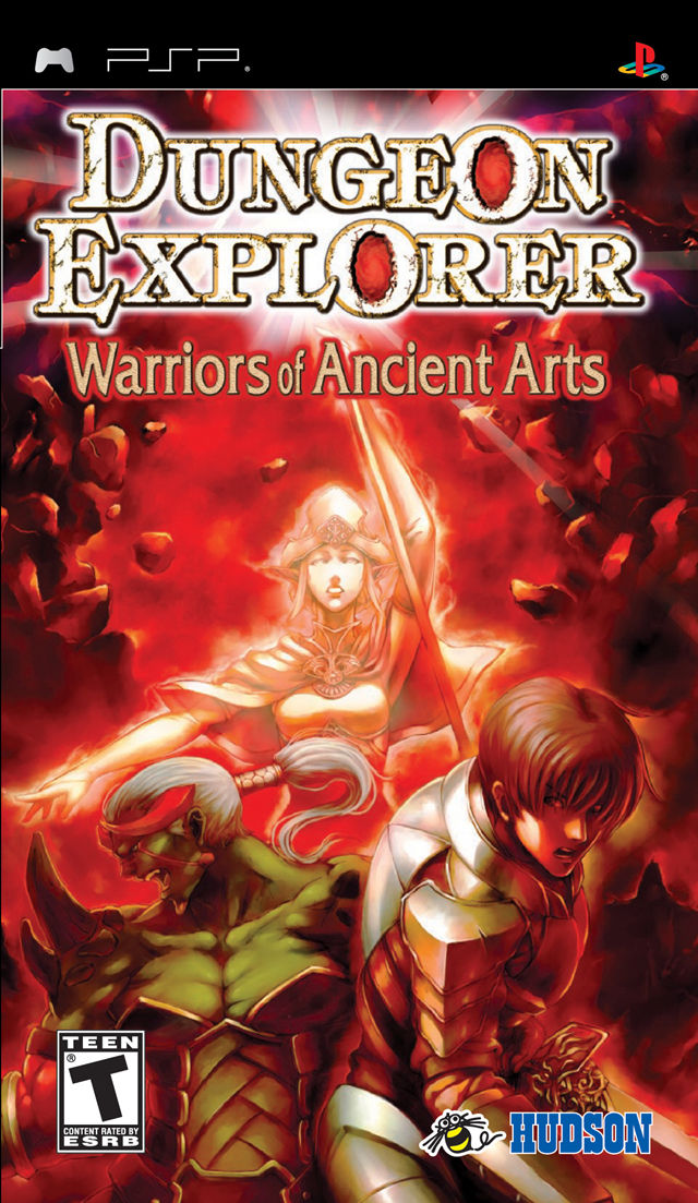 Dungeon Explorer Warriors of Ancient Arts - PSP Game