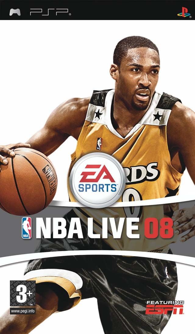 NBA Live 2008 - PSP Game