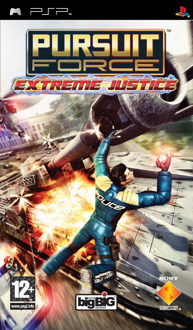 Pursuit Force Extreme Justice - PSP Game