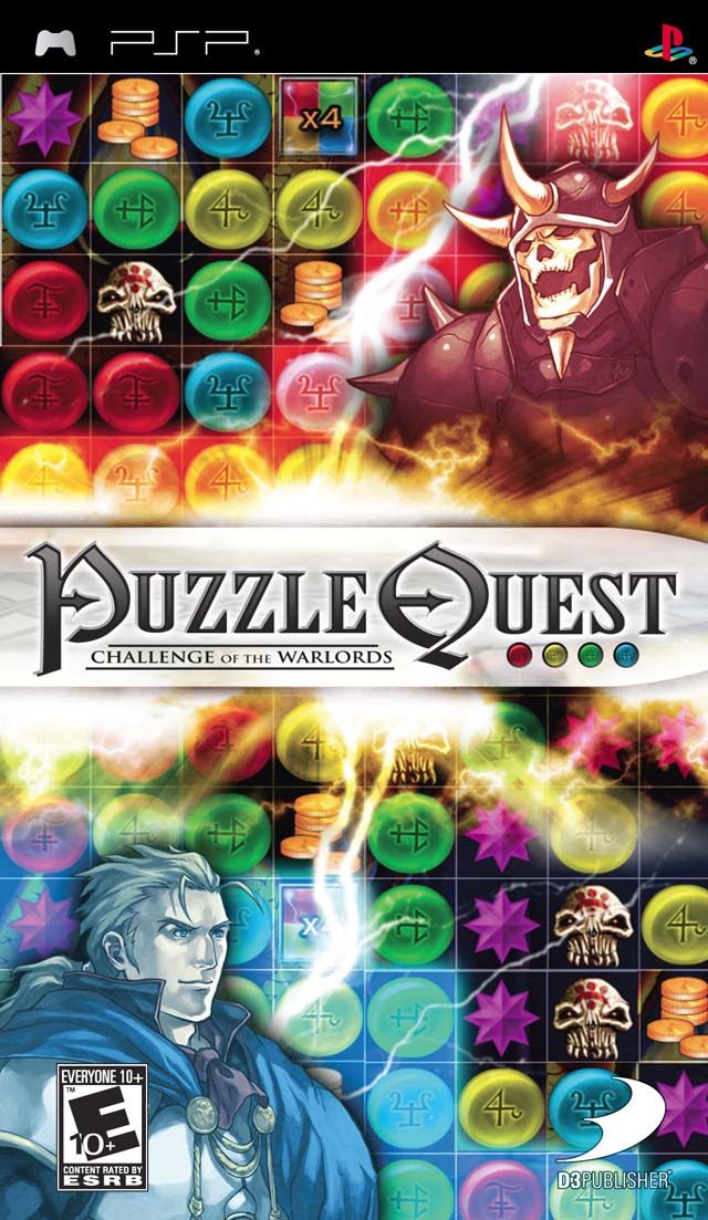 Puzzle Quest Challenge of the Warlords - PSP Game