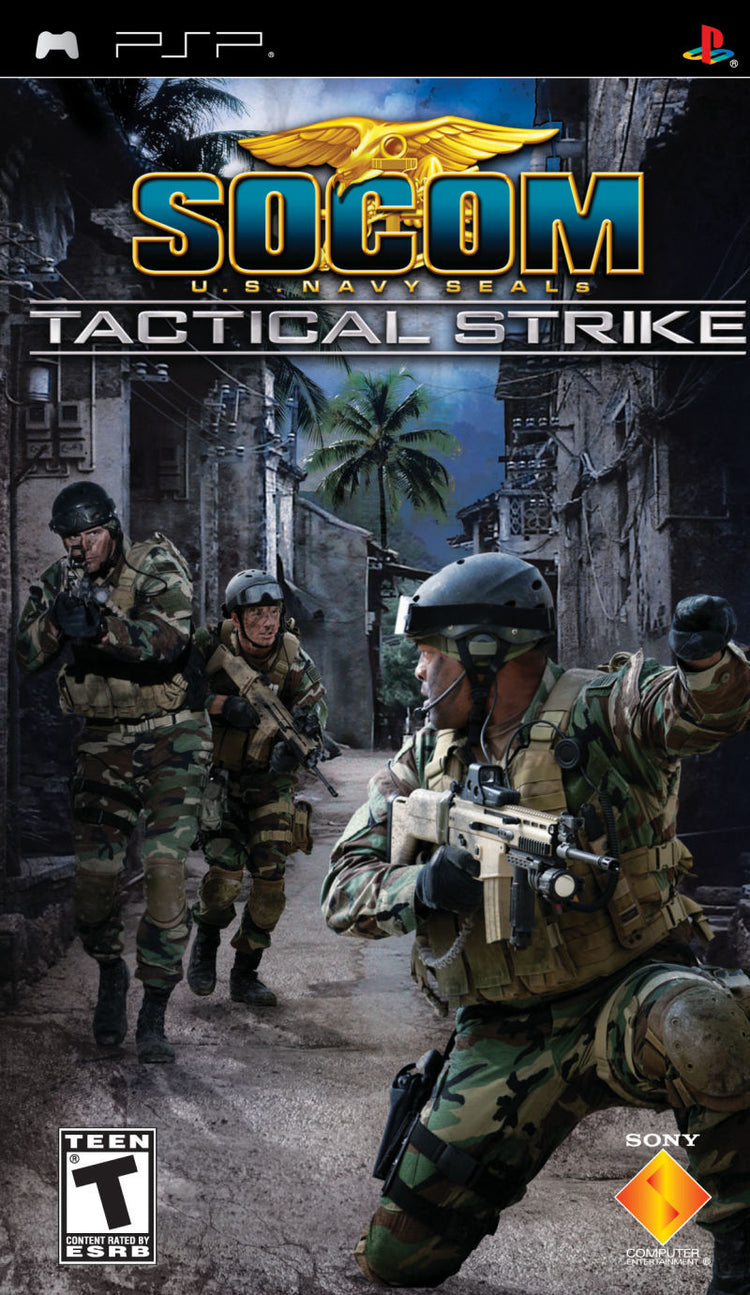 SOCOM US Navy Seals Tactical Strike - PSP Game