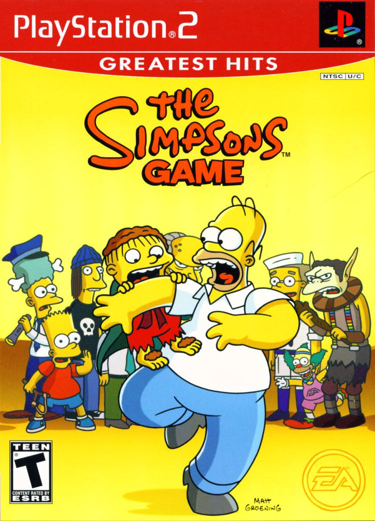 The Simpsons Game - PS2 Game