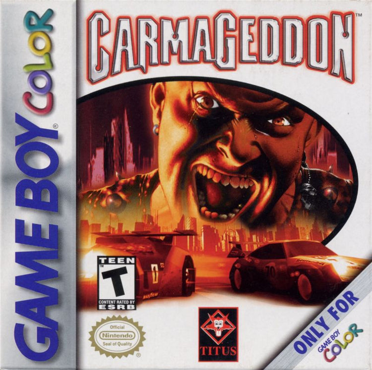 Carmageddon - Gameboy Color Game