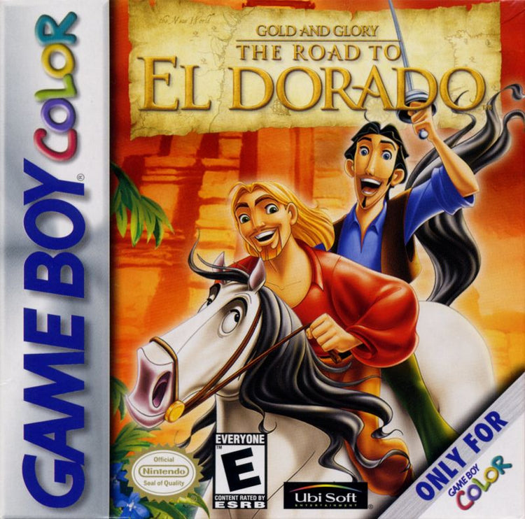 Road to El Dorado - Gameboy Color Game