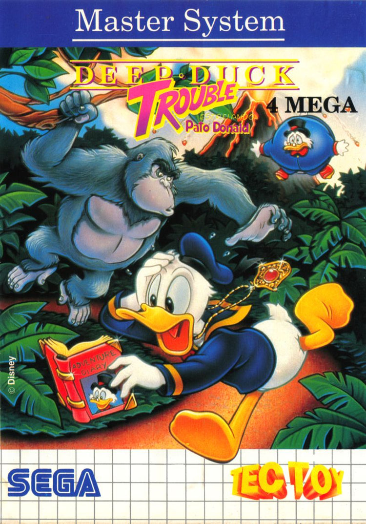 Deep Duck Trouble - Sega Master System Game