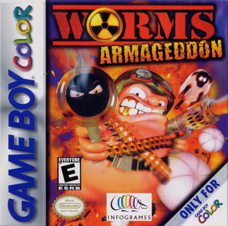 Worms Armageddon - Gameboy Color Game