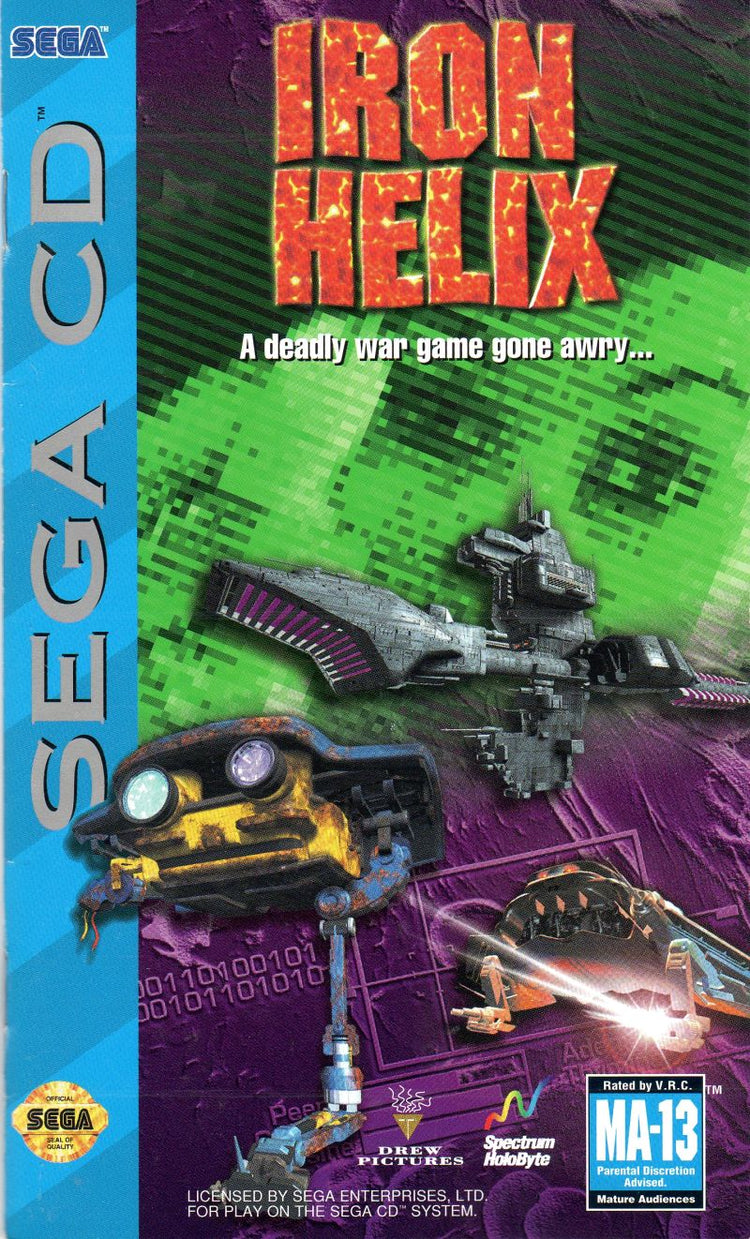 Iron Helix - Sega CD Game