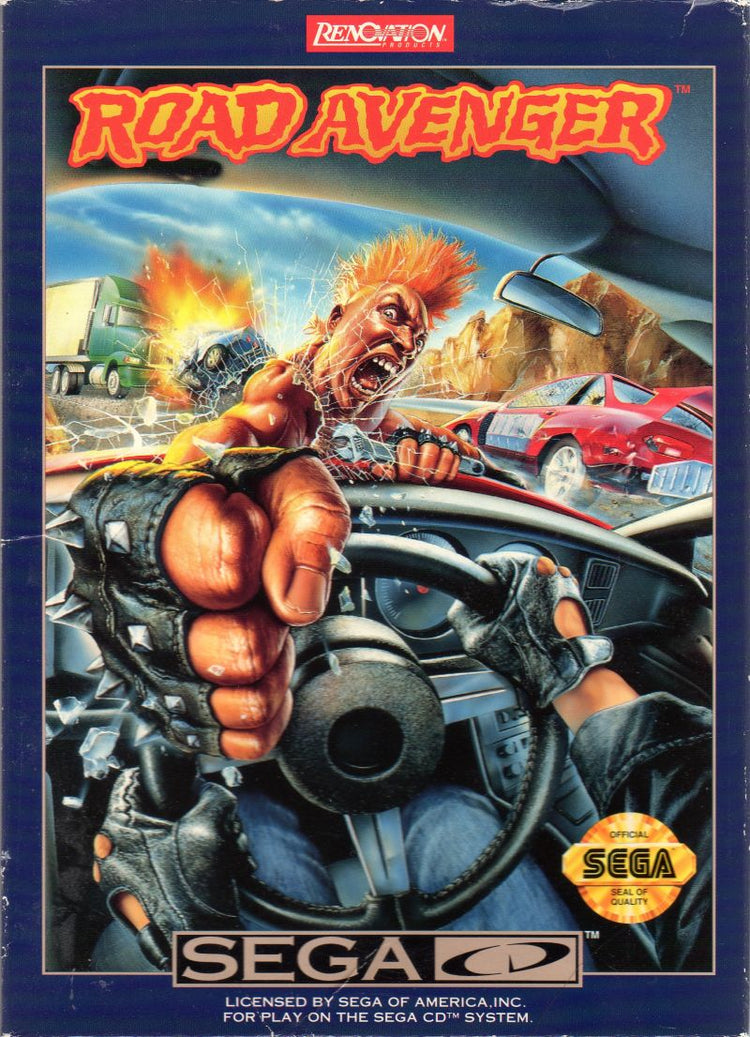Road Avenger - Sega CD Game