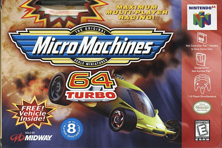 Micro Machines - Nintendo 64 Game