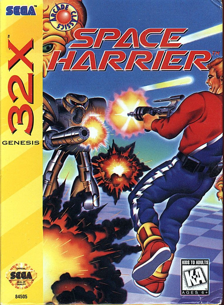 Space Harrier - Sega 32X Game