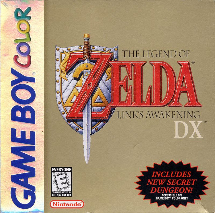Zelda Link's Awakening DX - Gameboy Color Game