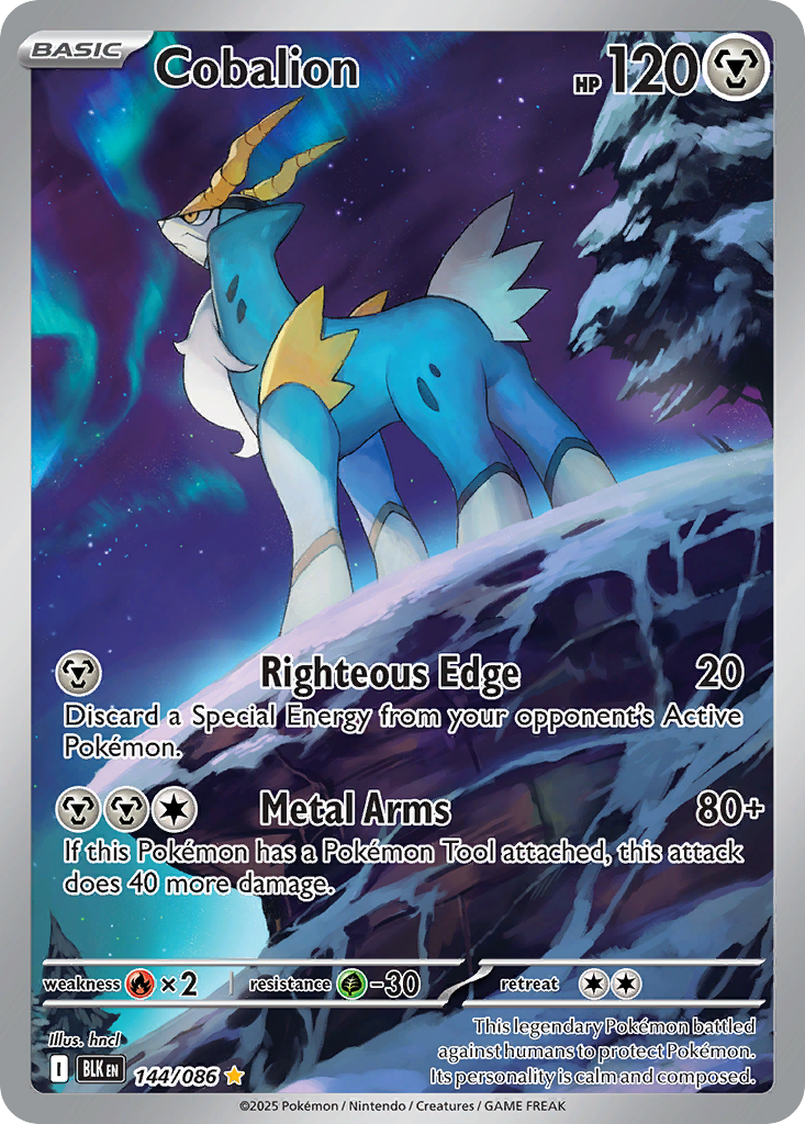 Cobalion (144/86) - Black Bolt