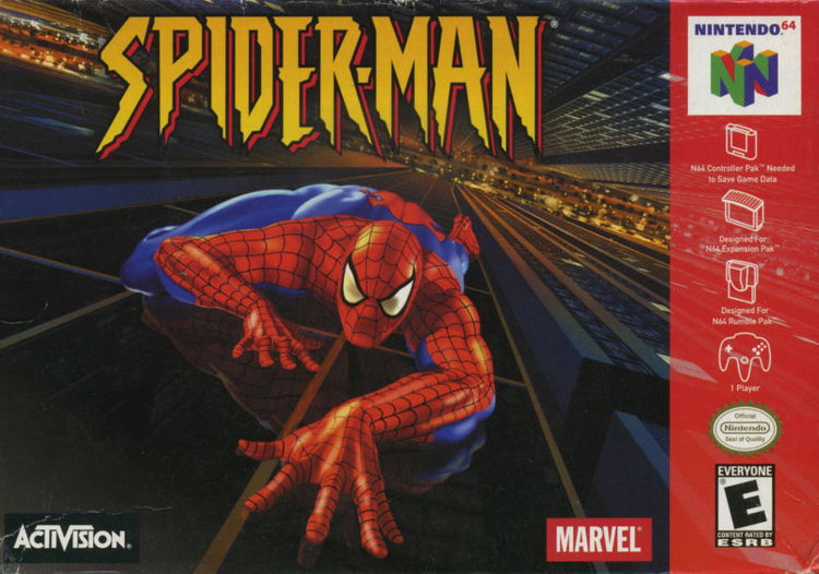 Spiderman - Nintendo 64 Game