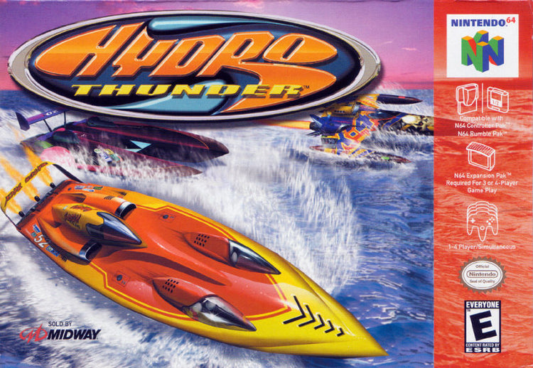 Hydro Thunder - Nintendo 64 Game