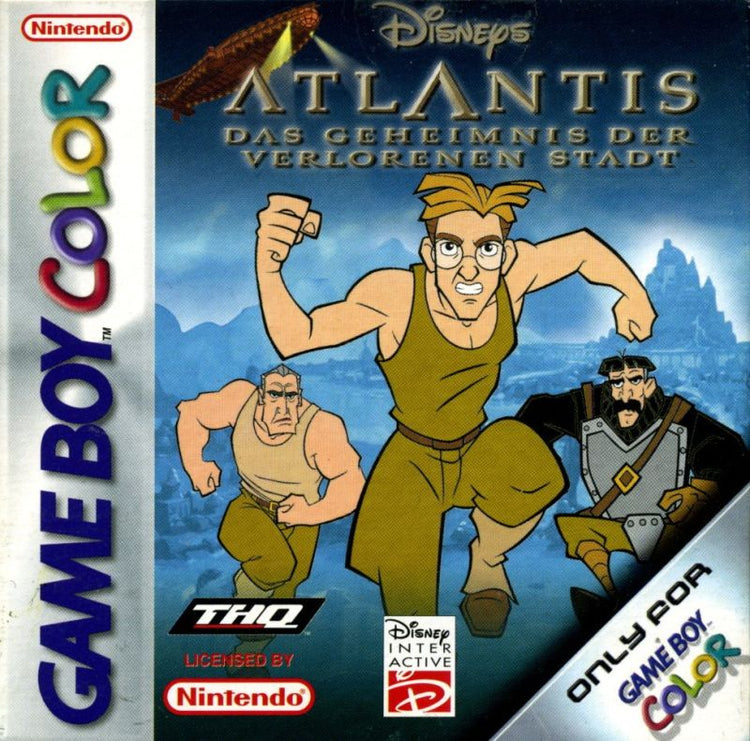 Atlantis The Lost Empire - Gameboy Color Game