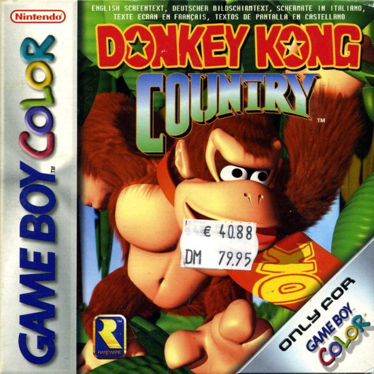 Donkey Kong Country - Gameboy Color Game
