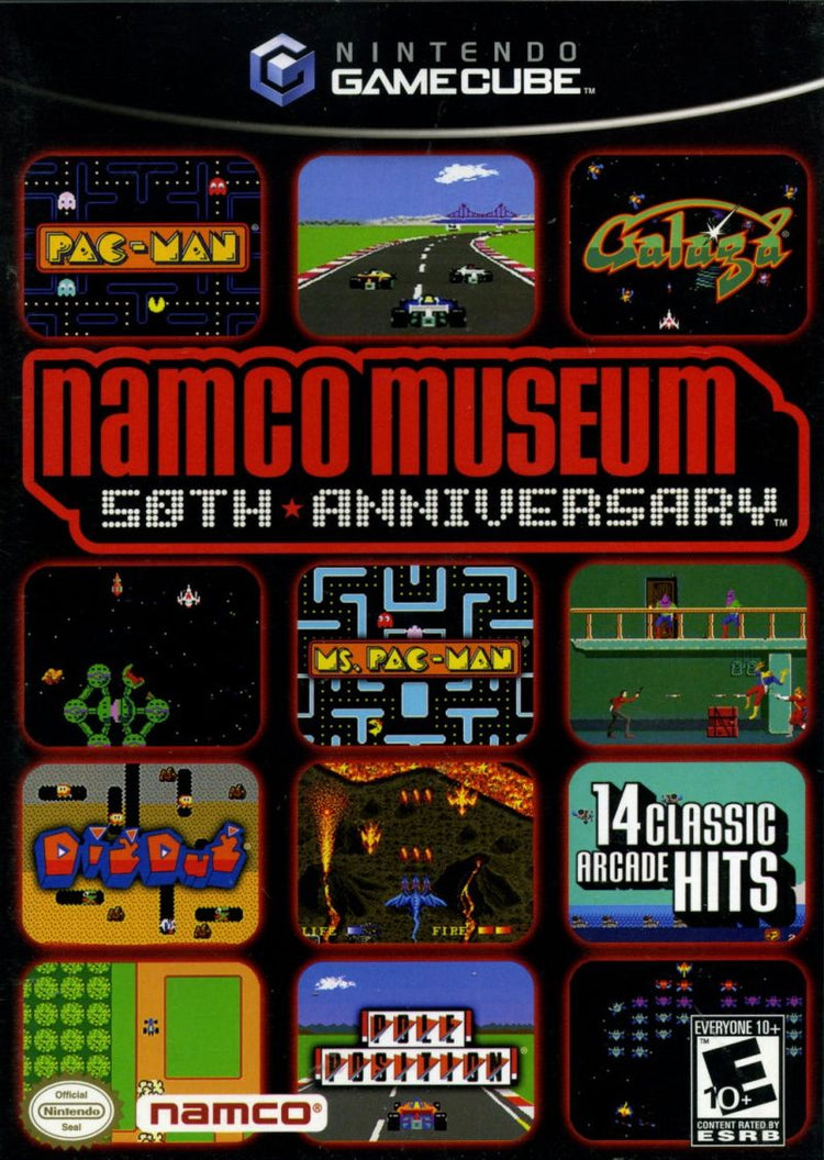Namco Museum 50th Anniversary - Gamecube Game