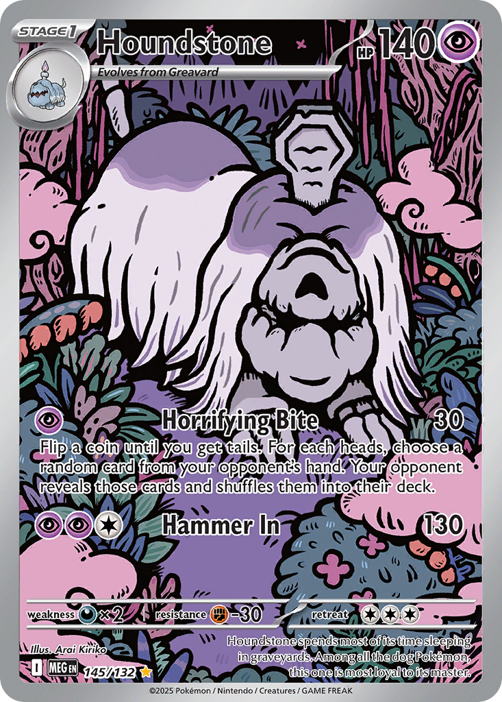 Houndstone (145/132) - Mega Evolution