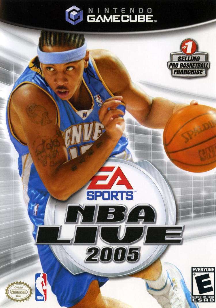NBA Live 2005 - Gamecube Game