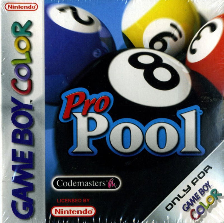 Pro Pool - Gameboy Color Game