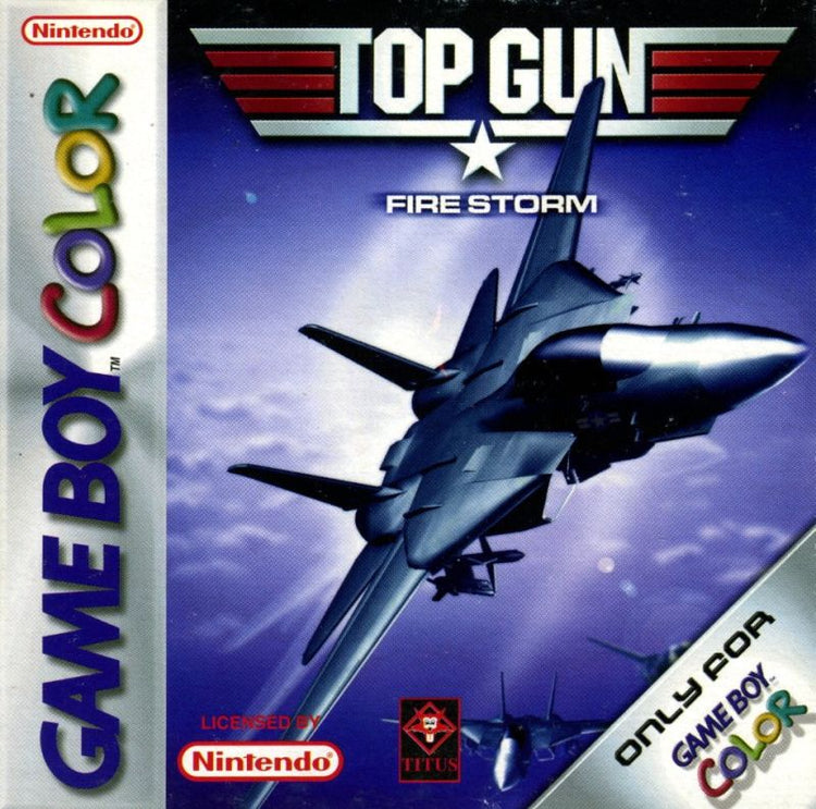 Top Gun Firestorm - Gameboy Color Game