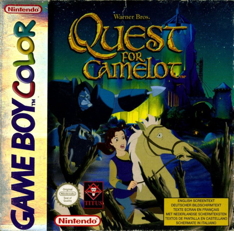 Quest for Camelot - Gameboy Color Game