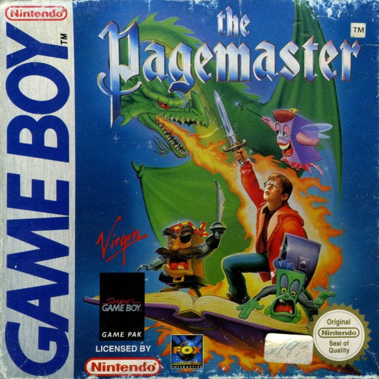 Pagemaster - Gameboy Game