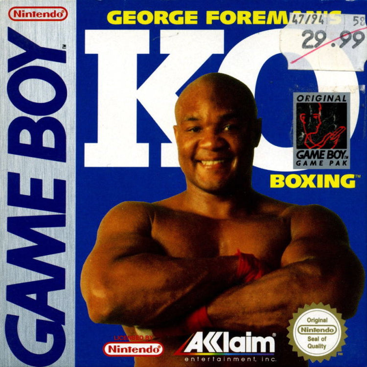 George Foreman's KO Boxing - Gameboy Game