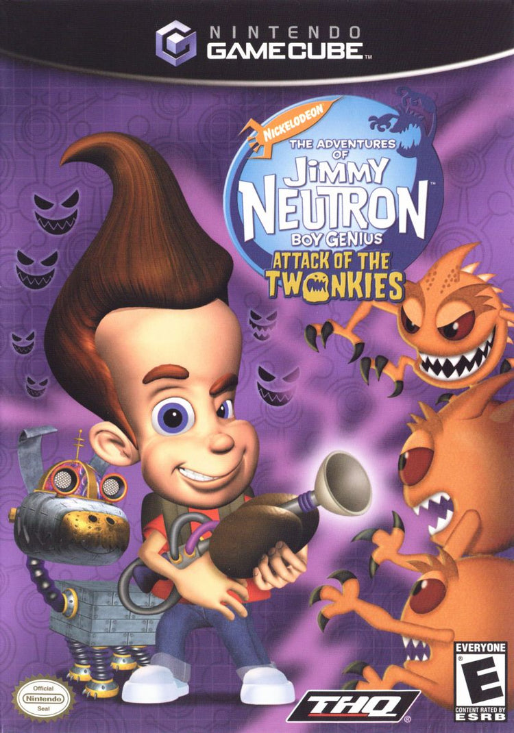 Jimmy Neutron Attack of the Twonkies - Gamecube Game