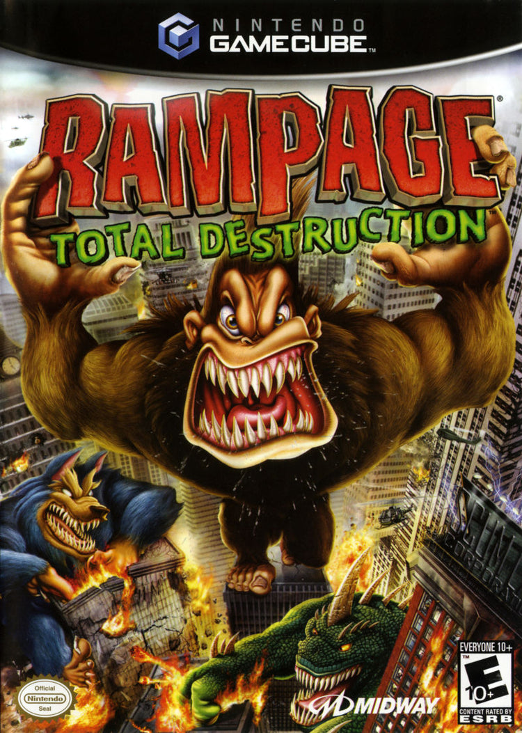 Rampage Total Destruction - Gamecube Game