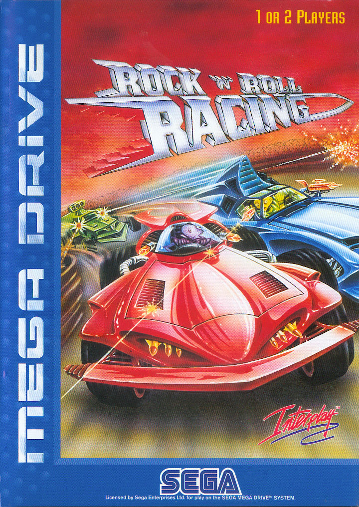 Rock 'n Roll Racing - Sega Genesis Game