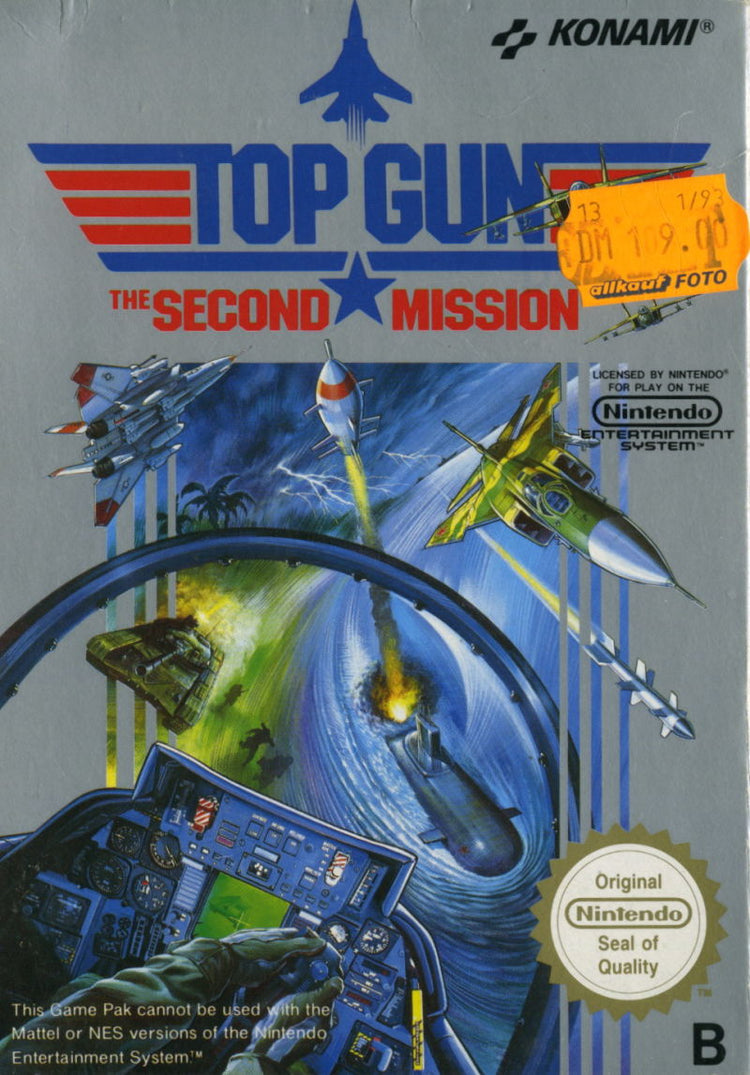 Top Gun The Second Mission - NES Game