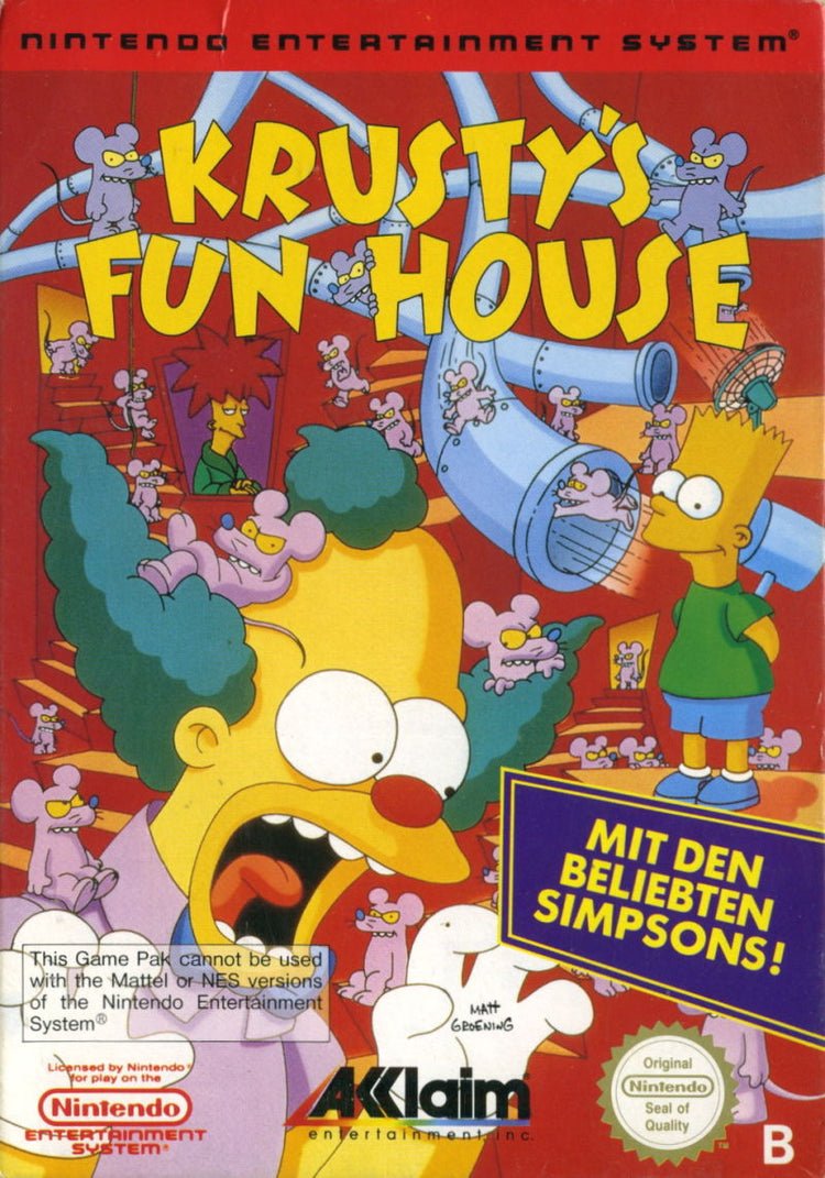 Krusty's Fun House - NES Game
