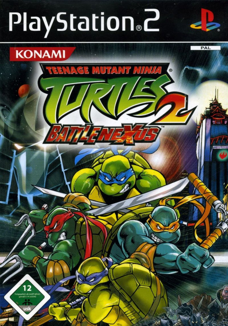 Teenage Mutant Ninja Turtles 2 - PS2 Game